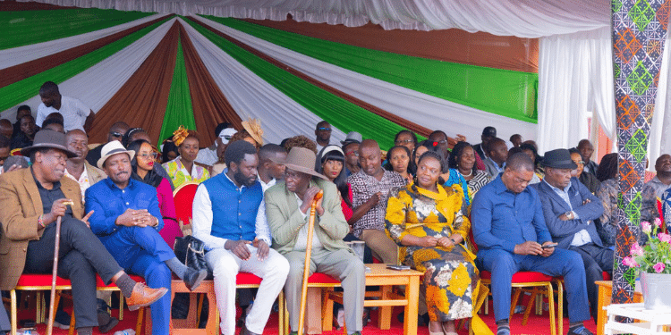 Kithure Kindiki, Former Dp Rigathi Gachagua Host Opposition Leaders At His Wamunyoro Residence On May 4, 2025. Photo/Gachagua X.