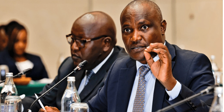 Treasury Cs John Mbadi Speaking During A Consultative Meeting With The Senate Standing Committee On Finance And Budget To Deliberate On The Division Of Revenue Bill, 2025 On May 12, 2025. Photo/Treasury X. Safaricom