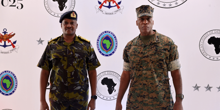 U.s. General Michael Langley Sets The Record Straight On Captain Ibrahim Traoré Attacks Africom Commander General Michael Langley Joined Kenyan Gen. Kahariri For A Walkthrough Ahead Of The 2025 African Chiefs Of Defense Conference In Nairobi On May 27, 2025. Photo/Africom.