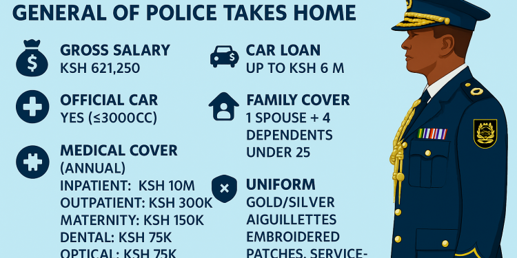 Revealed: Hefty Salary And Perks Dig Eliud Lagat Enjoys Salary And Benefits Received By Dig Lagat