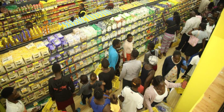 Eastmatt Supermarket In Babadogo, Ruaraka Nairobi County. Photo/Ugc.
