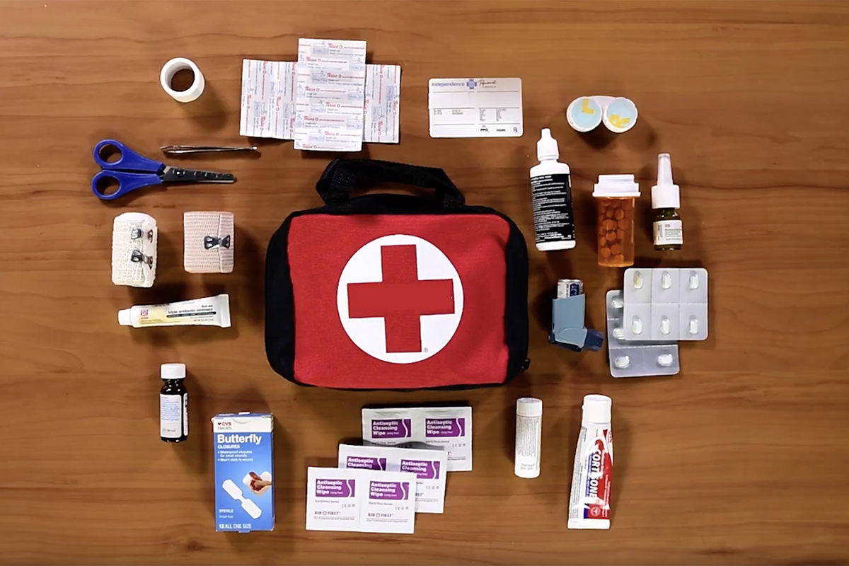A First Aid Kit. Photo: Independence