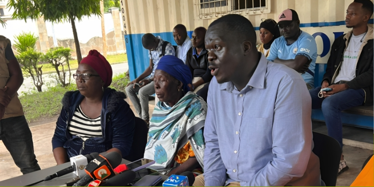 International Justice Mission Senior Manager Aggrey Juma Flanked Accompanied By Farida Kadzo Mum, Grandmother And Aunt Photo/Ijm