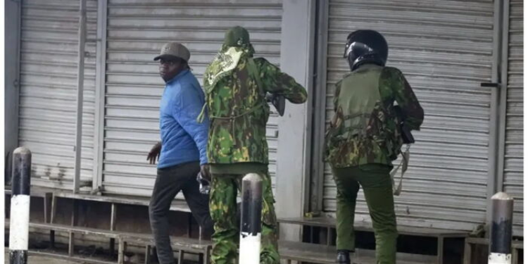 Police Officers Allegedly Fires Shots At Kikuyu Campus University Students