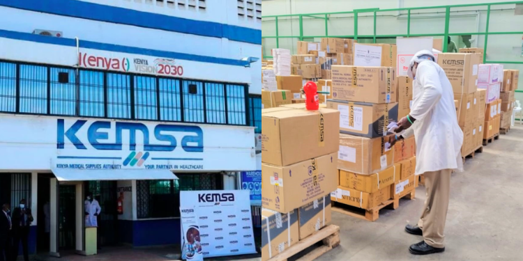 A Collage Of Kemsa Headquarter Building &Amp; Medical Supplies In The Facility Photo/Kemsa
