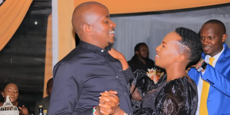 Mp Eric Wamumbi And Murang’a County Women Representative Betty Maina. 
