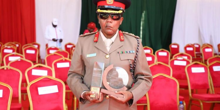 Meet Joyce Sitienei, Kenya’s Top Kdf Officer Appointed Dvc National Defence University Maj Sitienei Honored In The Peace And Security Category In 2024. Photo/ Ipstc