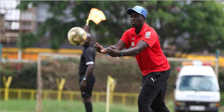 Nairobi United Head Coach Nicholas Muyoti.