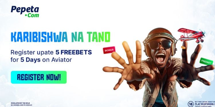 A Pepeta Betting Advert. Photo/Pepeta.com