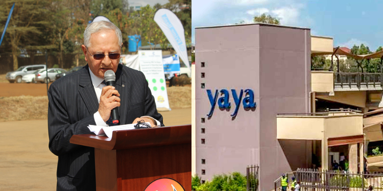 Story Of The Billionaire Who Founded Prime Bank And Owns Yaya Centre Prime Bank Limited Chairperson Rasik Kantaria And Yaya Centre. Photo/Prime Bank Limited/Ugc.