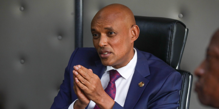 The Director Of Criminal Investigations Mohamed Amin. Photo/Dci Kenya