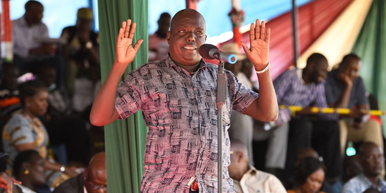 Nanam Ward Mca Philip Ekuwam Lomuria During A Past Event. Photo/Turkana County. Uda