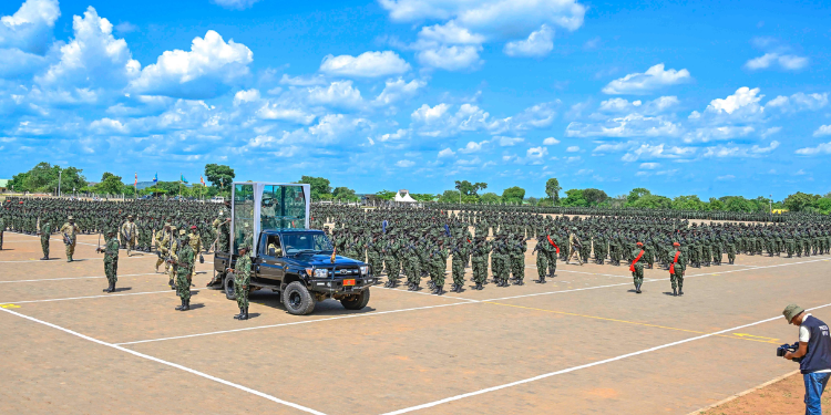 Uganda Updf Joint Pass-Out Ceremony On April 28, 2025. Photo/Museveni X.