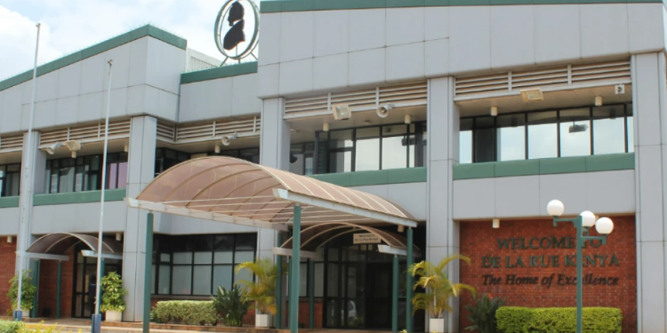 Meet The Two Men Who Took Over Money Printing Company De La Rue File Image Of De La Rue Kenya'S Offices. Photo/File.