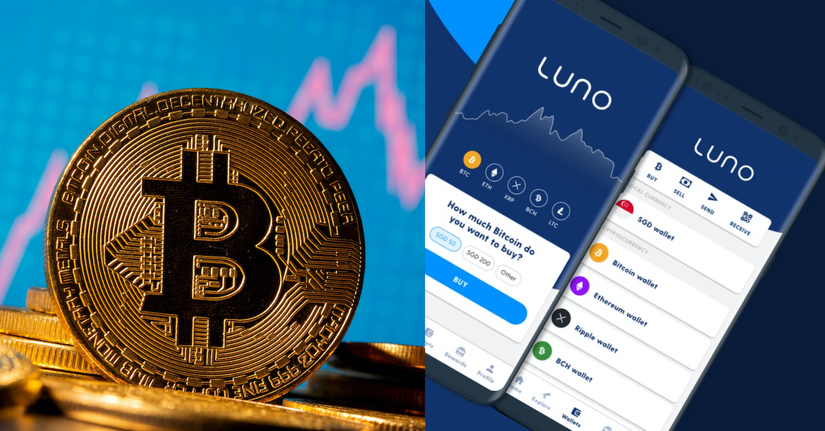A Photo Collage Of Cryptocurrency Coin And Luno Photo/ Vulcan Post