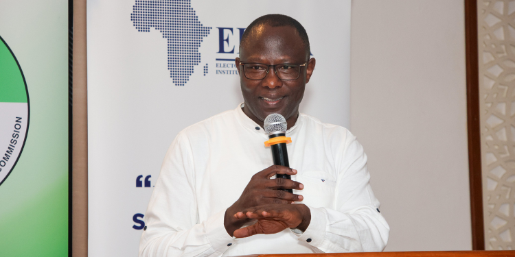 A Photo Of Erastus Edung Ethekon, Iebc Chairperson.