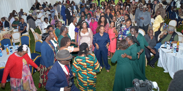 Gideon Moi Joins Uda Leaders At Chesang–Kittony Engagement A Photo Of Traditional Engagement Of Trans Nzoia Senator Allan Chesang And Channelle Kittony In Trans Nzoia County. Photo/ Sudi
