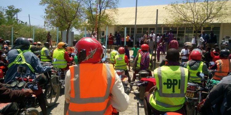 Boda Boda Operators Packed.