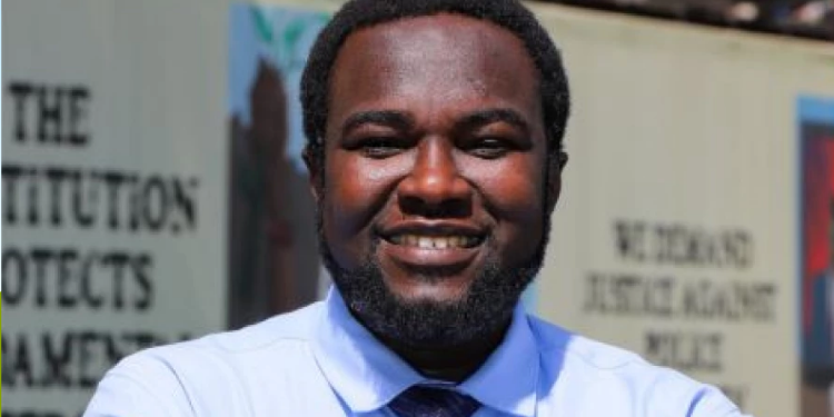 Khrc'S Senior Legal Advisor On Transitional Justice Martin Mavenjina. Photo/Khrc/X