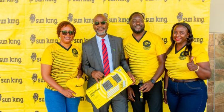 Kenyan Banks Raise Ksh19.3 Billion To Fund Off-Grid Power Plan Sun King Employees At A Past Launch.