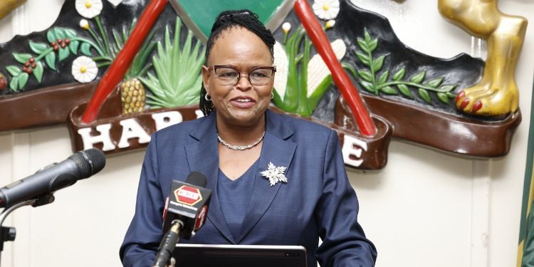 Kenya'S Chief Justice Martha Koome .