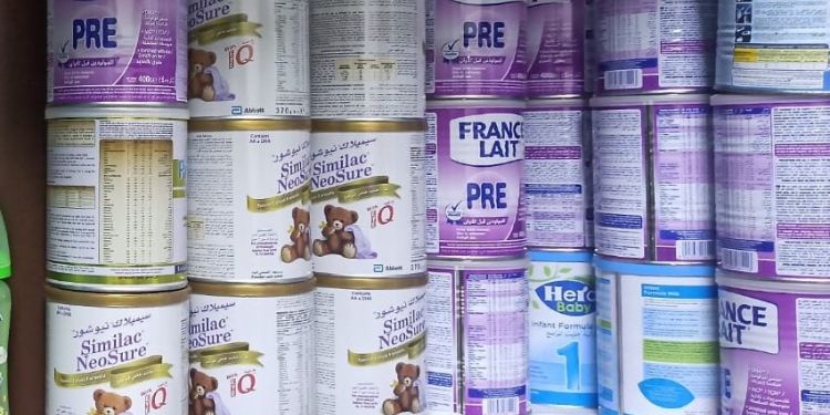 Baby Formula Containers. Photo/Israel'S Ministry Of Foreign Affairs