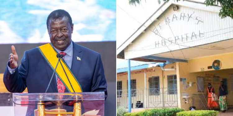 Church Denies, State Insists: Mudavadi Hits Back With Sha Records Cs Mudavadi Hits Back With Sha Records