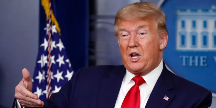 Us President, Donald Trump. Photo/Deadine.com