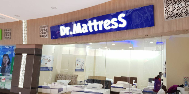 Turea Limited Founder And Ceo Adnan Merdin And Dr. Mattress Mombasa Branch. Photo/Business Today/Dr. Mattress.