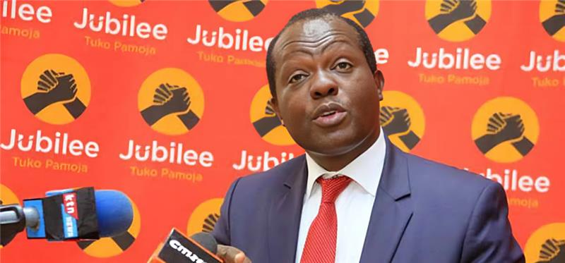 Former Jubilee Secretary General Raphael Tuju. Photo/Nmg