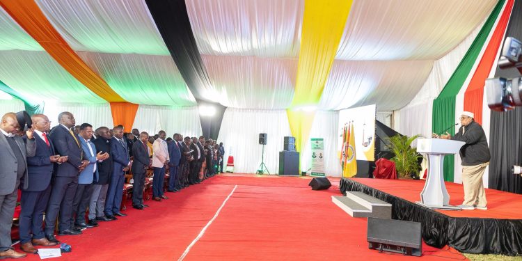 Odm-Kenya Kwanza Parliamentary Group Meeting Held On Monday, August 18, At The Kcb Leadership Institute In Karen