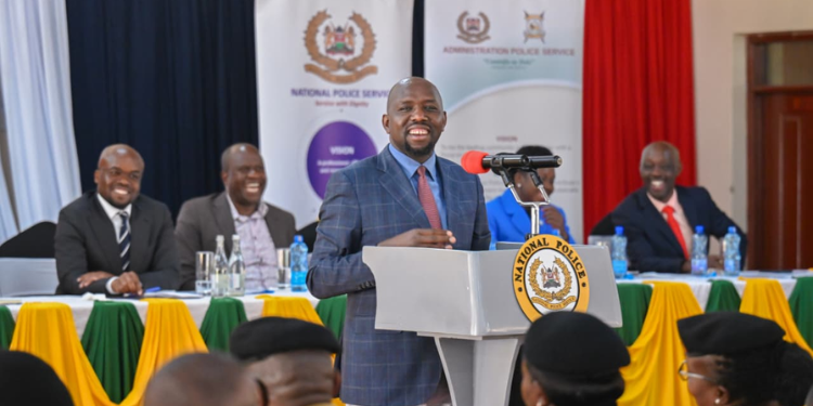Murkomen Sends All Chiefs To Police College For Mandatory Training Murkomen Announces All Chiefs To Undergo Mandatory Police College Training