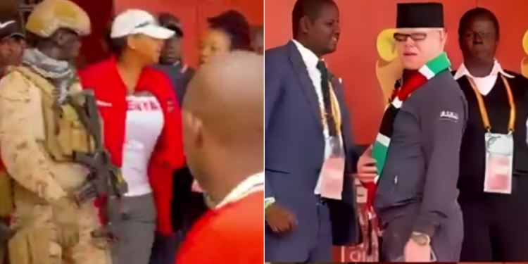 Mwaura, Nyamu Barred From Presidential Entrance At Kasarani
