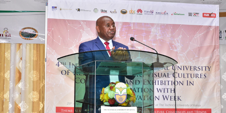 Photo Of Tuk Vice Chancellor Benedict Mutua. Photo/Tuk