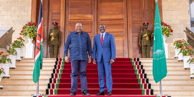 Details Of Uhuru, Ruto First Meeting At State House Since Leaving Office Uhuru Among Dignitaries Attending Drc Peace Talks At State House