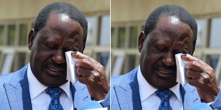 Raila Teargassed As Police Block His Supporters From Accessing Jkia