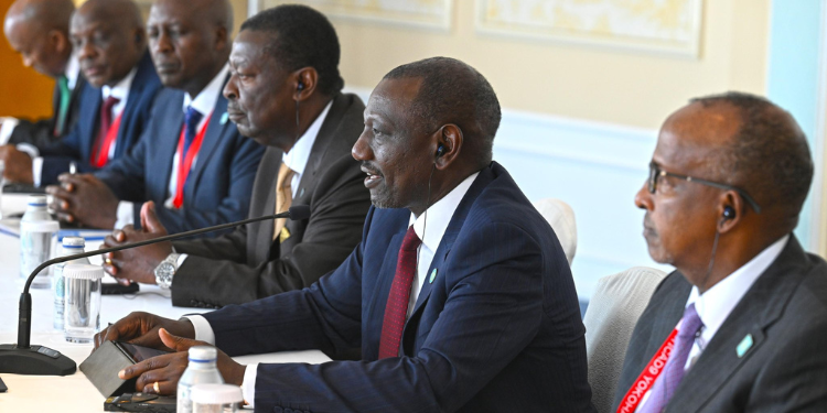 Kenya Secures Grant And $169 Billion Loan Deal From Japan After Ruto’s Visit President William Ruto And Kenyan Officials Meeting Japan Officials. Photo/ Pcs