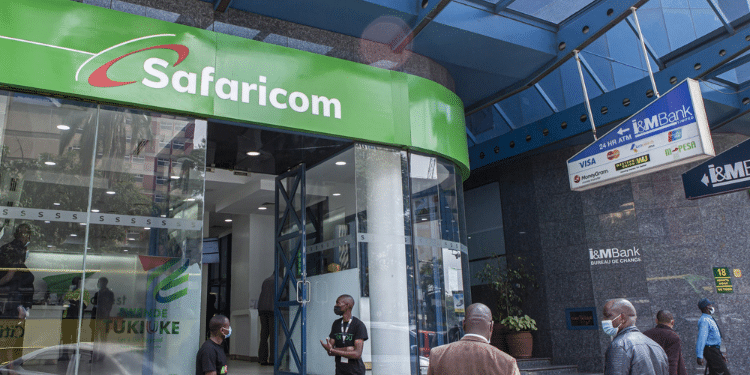 A Safaricom Plc Store In Central Nairobi, Kenya. Photo/ Patrick Meinhardt/Bloomberg.