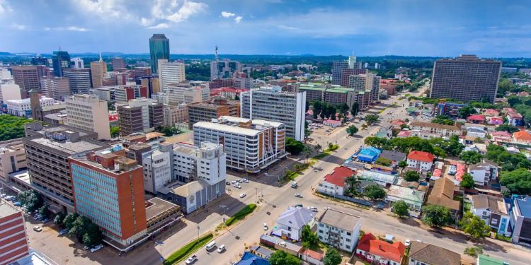 Harare, The Capital City Of Zimbabwe.