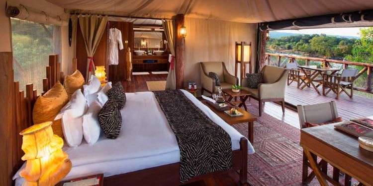 Kenya'S Hidden Gems: Inside Neptune Mara Rianta Camp Charging Ksh 245K Per Night Neptune Mara Rianta Luxury Tented Camp.