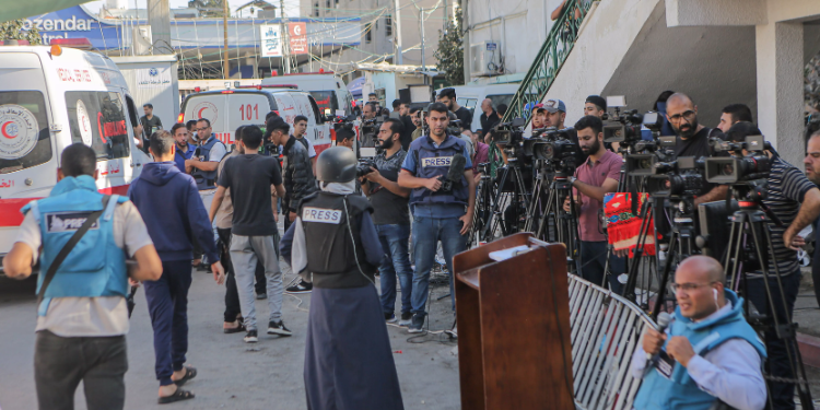 Local Journalists In Gaza.