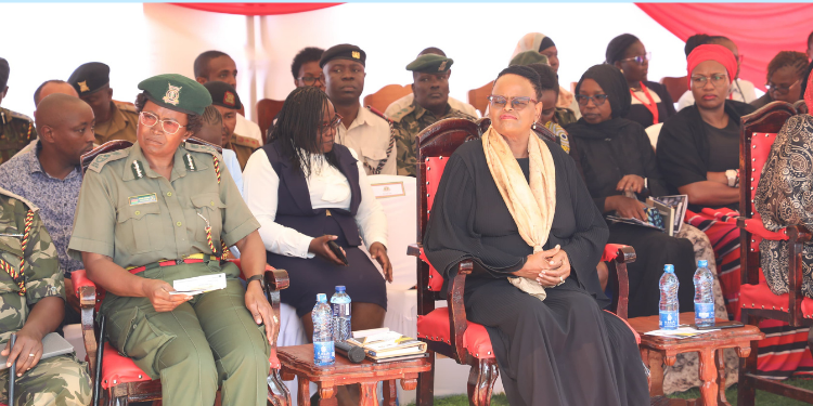 Chief Justice Martha Koome At Garissa G.k. Prison On September 3, 2025 Photo/Judiciary