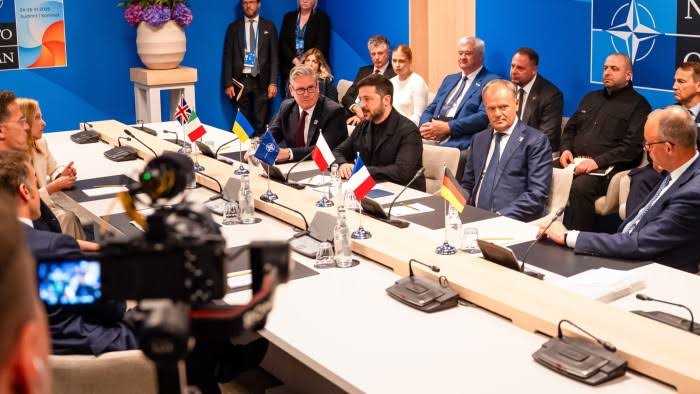 European Leaders At The Coalition Of The Willing