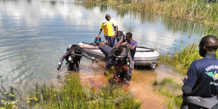 How Kdf Recovered Body Of Drowned Man At Chepkorio Dam After Six-Day Search