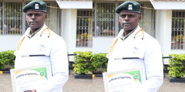 A Photo Of Kenya Prisons Officer Maina Nduta Photo/Paukwa