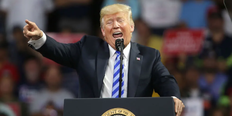 Us President Donald Trump. 2025