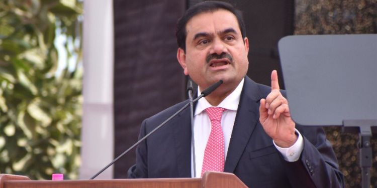 Photo Of Indian Businessman, Gautam Adani In Previous Event. Photo/Adani-X
