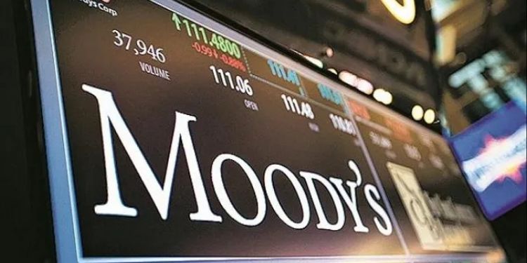 Global Credit Rating Agency Moody’s Logo.