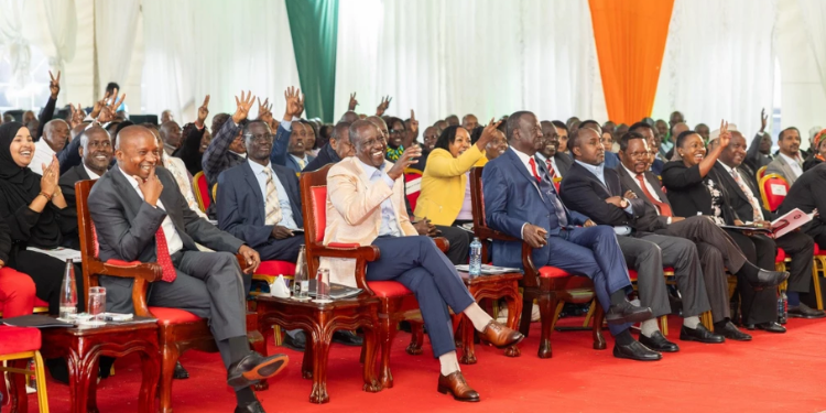 Drama As Uda And Odm Mps Exchange Blows In Public Drama As Uda And Odm Mps Exchange Blows At Kisii Funeral