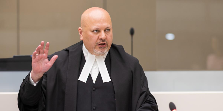 Photo Of Icc Prosecutor, Karim Khan Speaking In A Past Court Session. Photo/Icc
